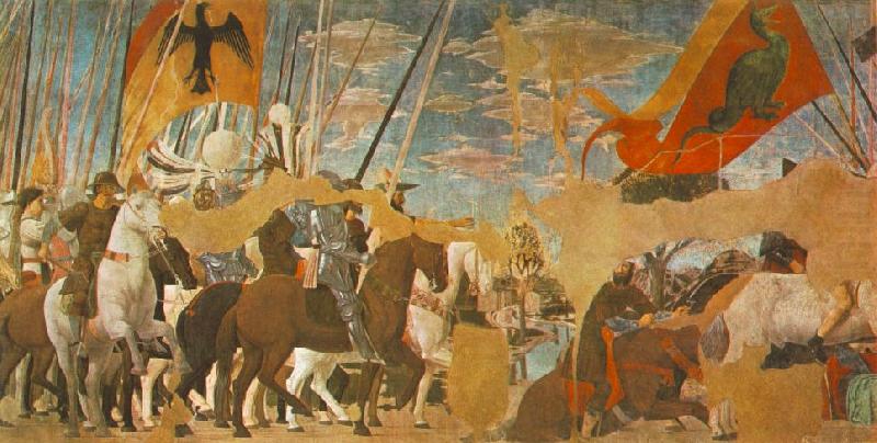 Battle between Constantine and Maxentius, Piero della Francesca